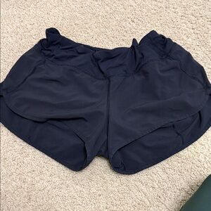 Lululemon Athletica Dark Blue Athletic Shorts